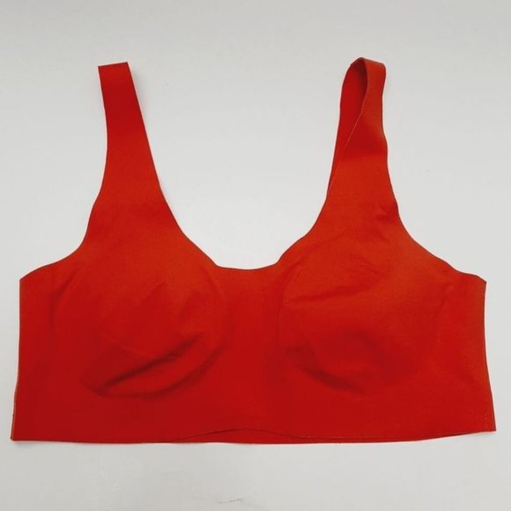 KNIX Sports Bra Seamless Pullover Padded Cups Pink Sz S - Picture 2 of 15